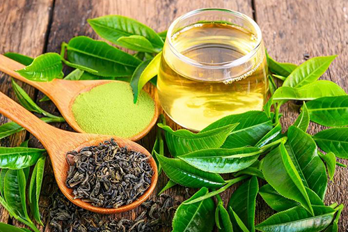چای سبز برای کنترل چربی پوست